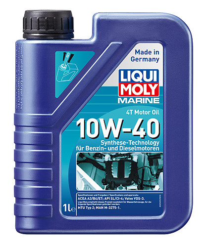 LIQUI MOLY MARINE MOTOROIL 4T 10W40   5L